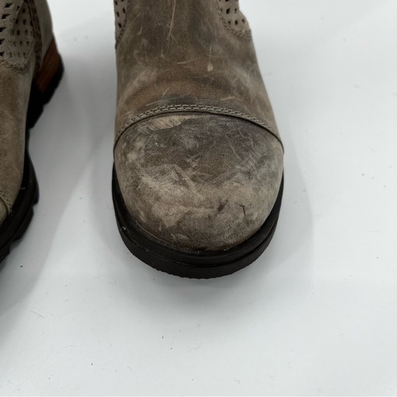 Sorel Womens 7 Major Leather Short Half Calf Boots - Picture 6 of 14
